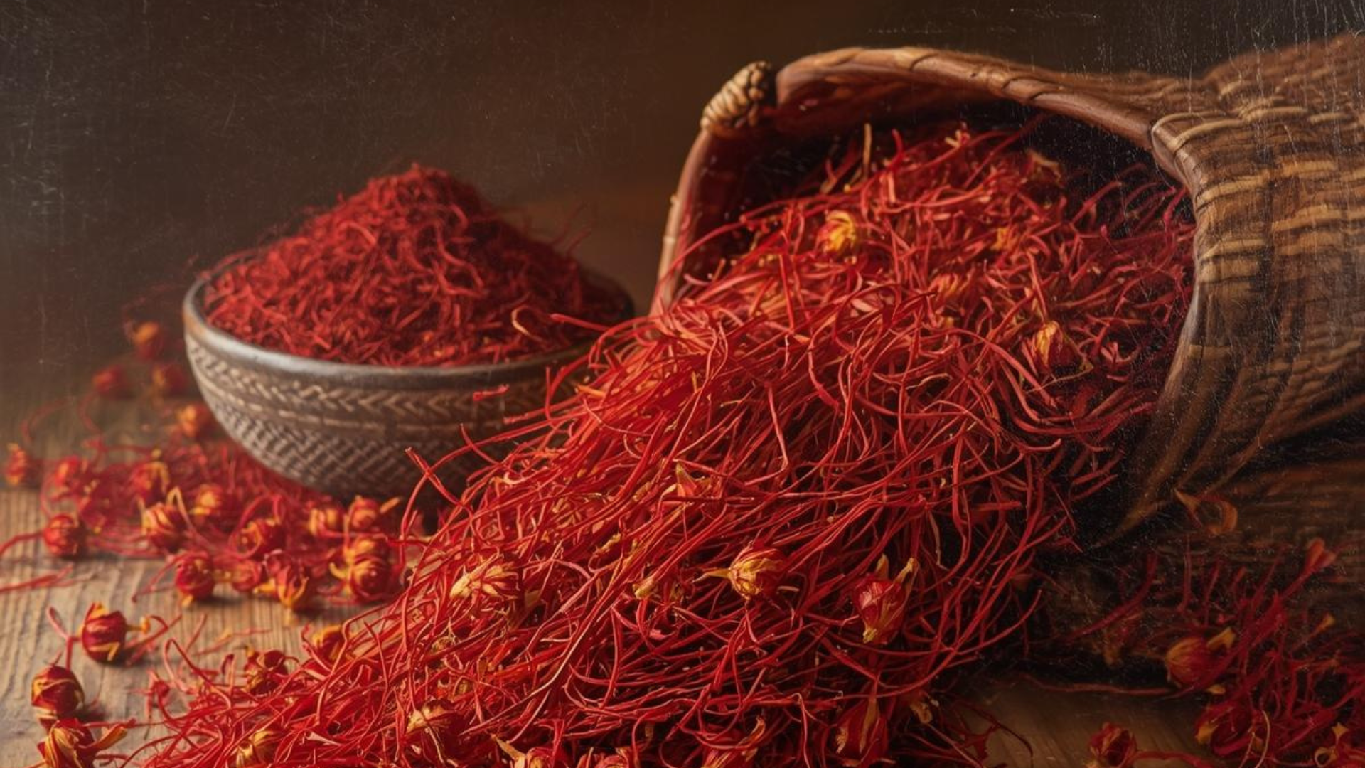 Kashmiri Mongra saffron threads for wholesale supply